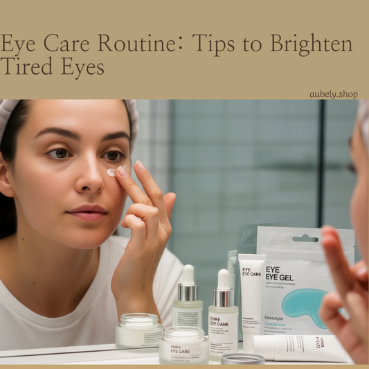 Eye Care Routine: Tips to Brighten Tired Eyes