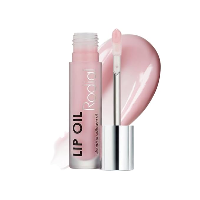 Rodial Plumping Collagen Lip Oil 0.13fl.oz, Vegan Collagen-Infused Lip