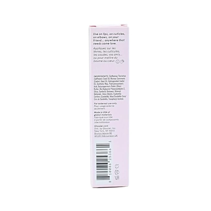 Glossier Balm Dotcom Lip Balm and Clear