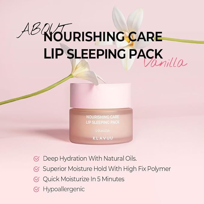 Klavuu Nourishing Care Lip Sleeping Pack Lips