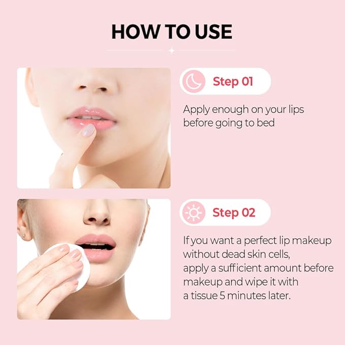 Klavuu Nourishing Care Lip Sleeping Pack Lips