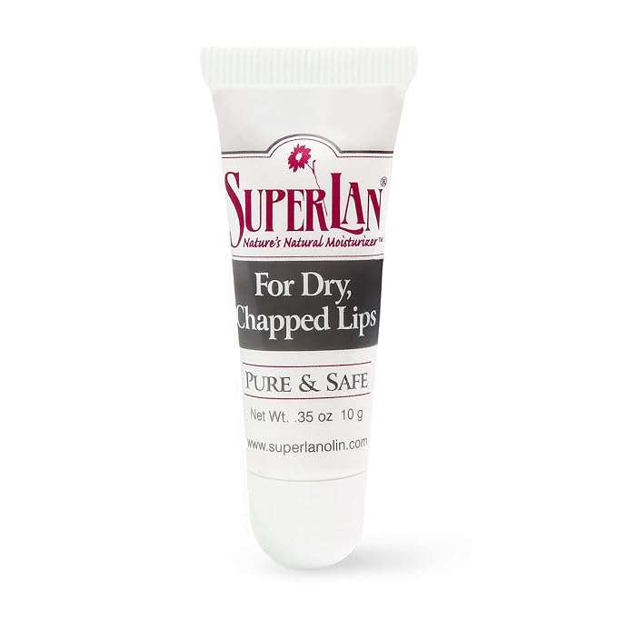 Organic Lanolin Lip Balm - Natural