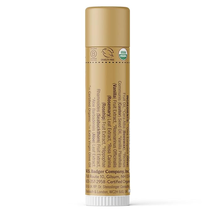 Badger - Classic Lip Balm, Vanilla