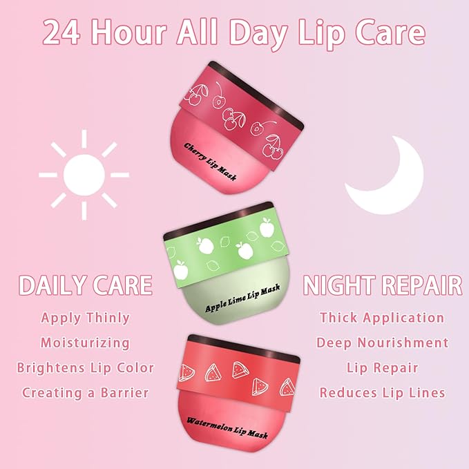 3 Pcs Bee Lip Balm Honey Lime)