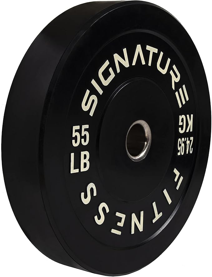 Signature Fitness 2" Olympic Bumper Plate Weight Plates
