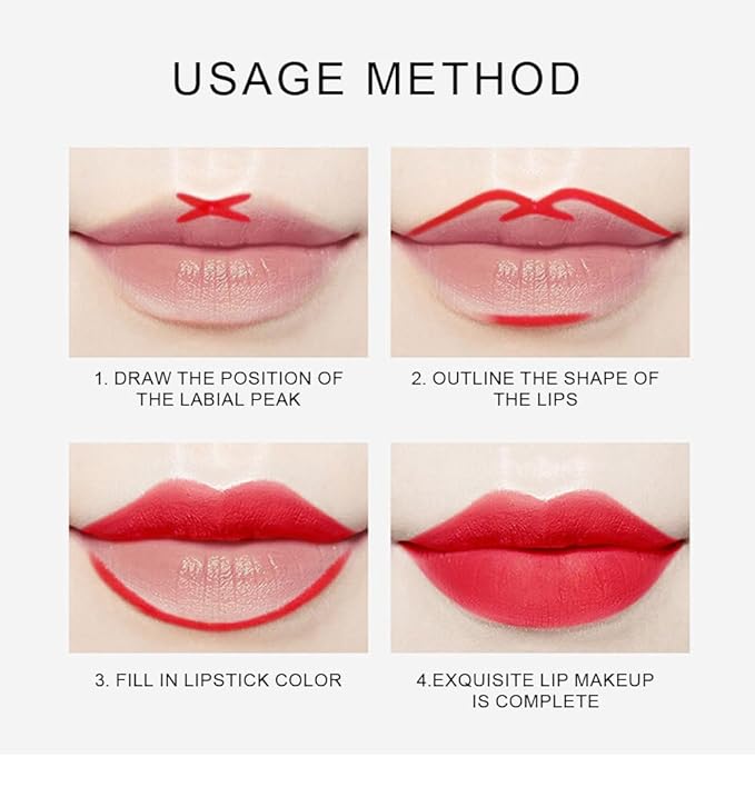 MYUANGO Lip Liner Set 12 PCS, Matte Velvet Long-Lasting Luxury Intense Lipliner, Creamy Easy to Use Richly Pigmented Lip Liner Pencil for Colorful and Defined Lips