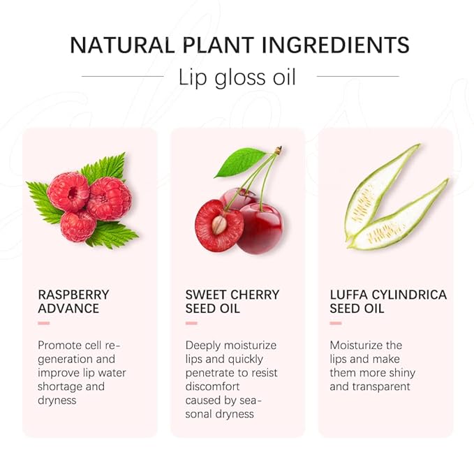 Ibcccndc Lip Oil Hydrating Tinted Balm,Lip