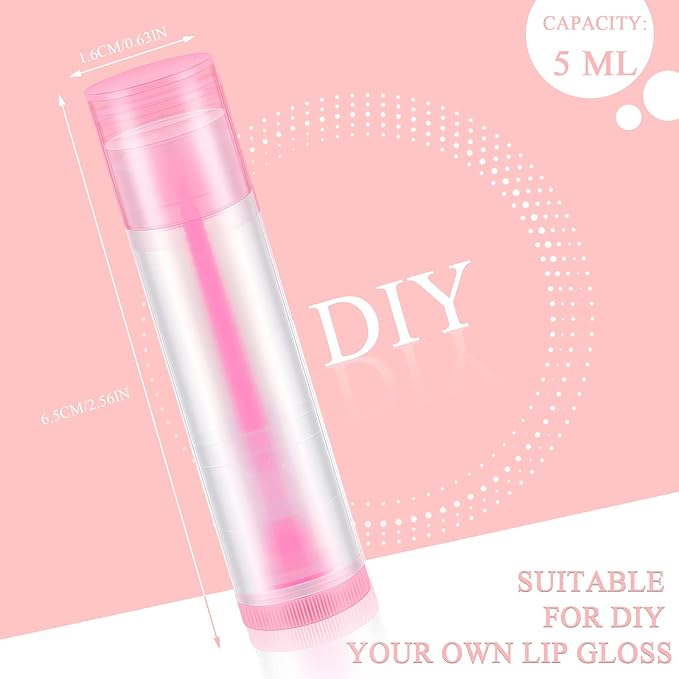 Sumind 300 Pieces Colorful Lip Balm ml