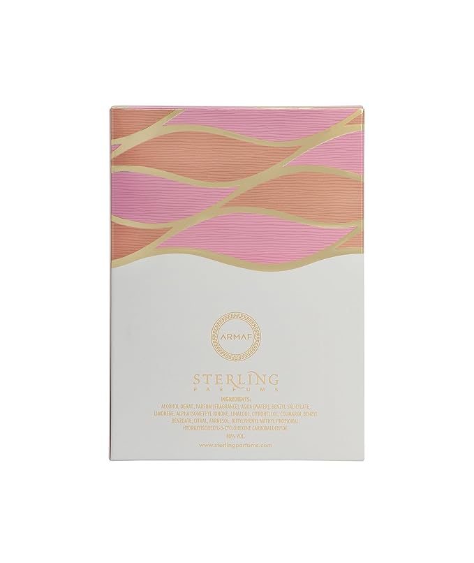 Armaf La Rosa Pour Femme Eau De Parfum 100ML For Her, Floral Fragrance, Perfume For Women, La Via