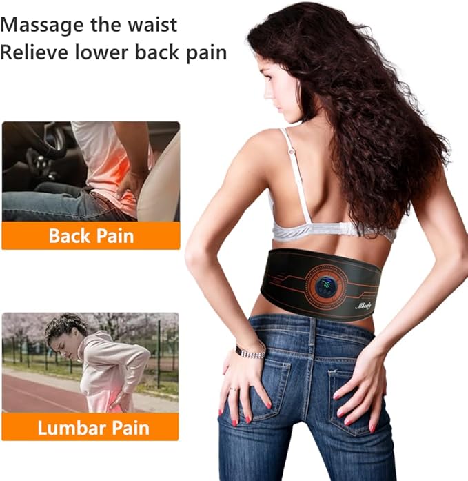 Fitness Workout Toner Abs Training Gear EMS Muscle 23''-60''