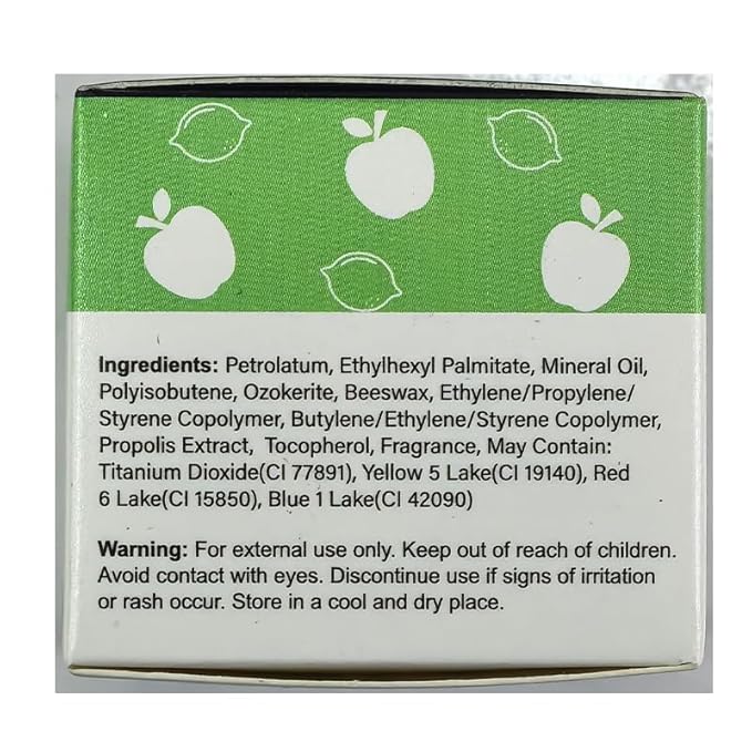 Apple Lime Sleeping Lip Mask, Bee Exfoliato