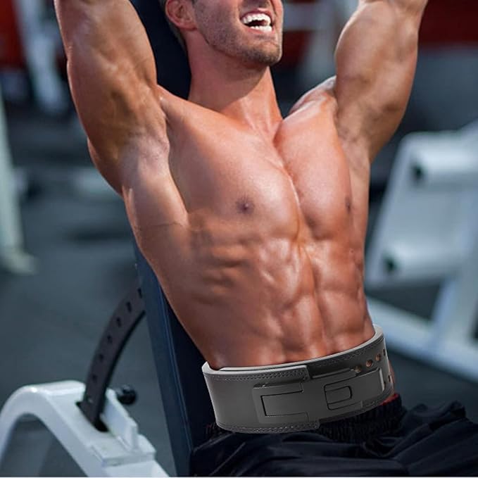 Weightlifting Adjustable Lever Belt 13MM Men's Squat Deadlift