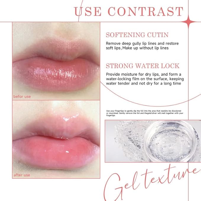AKARY Gold Spun Lip Mask Moisturizer Nourishing
