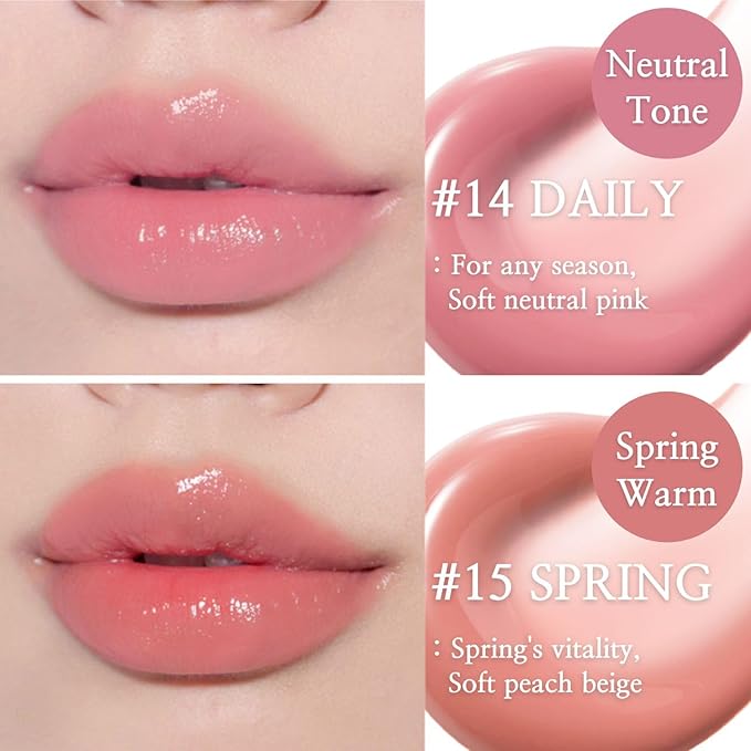 BBIA Glow Lip Tint ā Lip Plumping, Volumizing Glossy & Glowy Lip Stain Naturally Moisturizing Comfortable Texture Lightweight Long-Lasting Vivid Color Non-Sticky Non-Dry Korean (14 DAILY, Pack of 1)