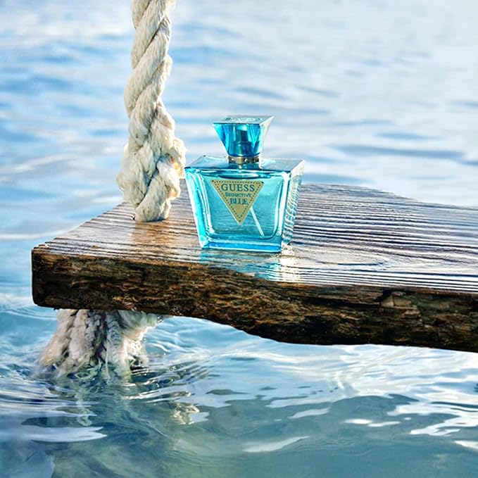 GUESS Seductive Blue Women/Femme Eau de Toilette Perfume Spray For Women, 1.0 Fl. Oz.