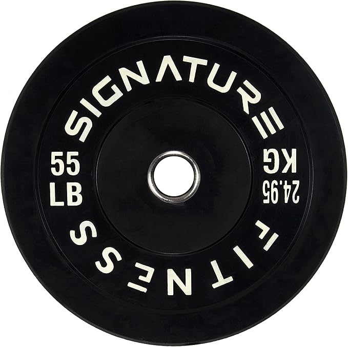 Signature Fitness 2" Olympic Bumper Plate Weight Plates
