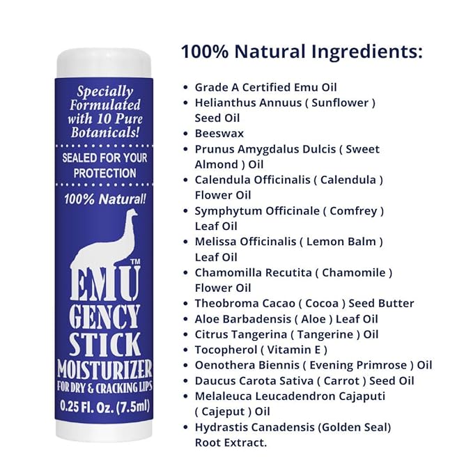 Montana Emu Ranch - EMUgency All Lips