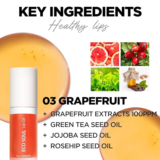 THESAEM Eco Soul Lip Oil 3 fl.oz.