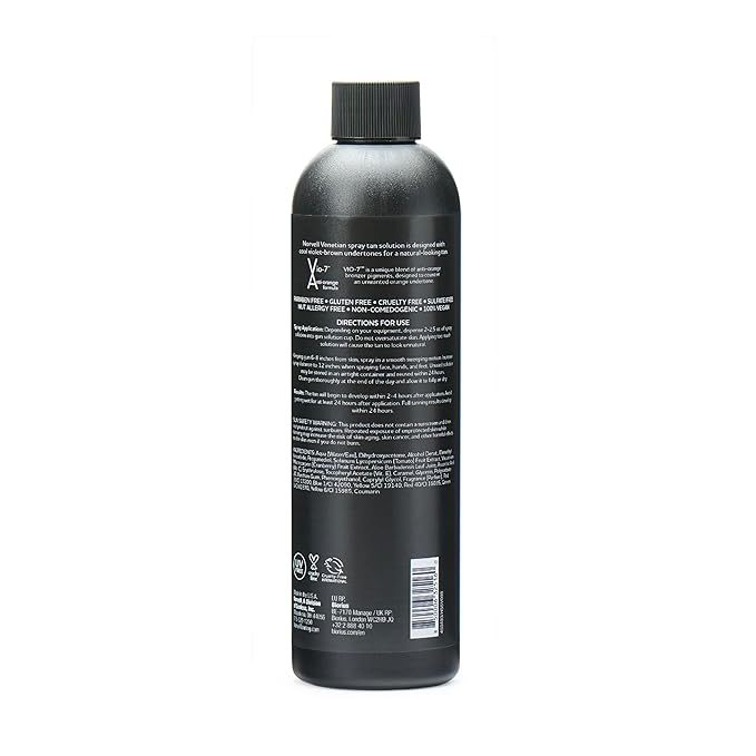 Norvell Premium Professional Sunless Tanning Spray Tan Solution - Venetian, 8 fl.oz.