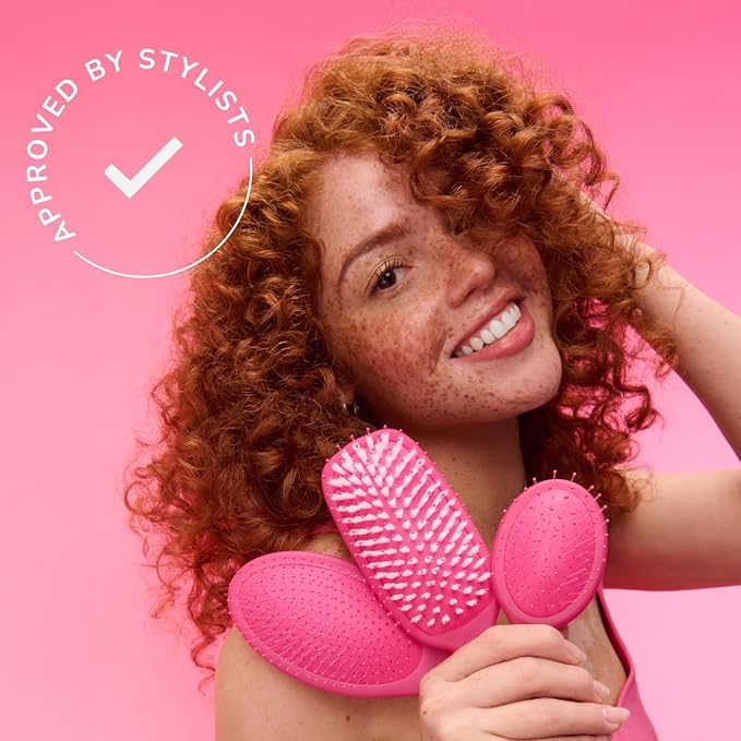 Wet Brush Speed Dry Hair Brush, Orange Crush (Summer Quencher) - Vented Design & Soft HeatFlex Bristles Are Blow Dry Safe - Ergonomic Handle Manages Tangles - Pain-Free Hair Accessories