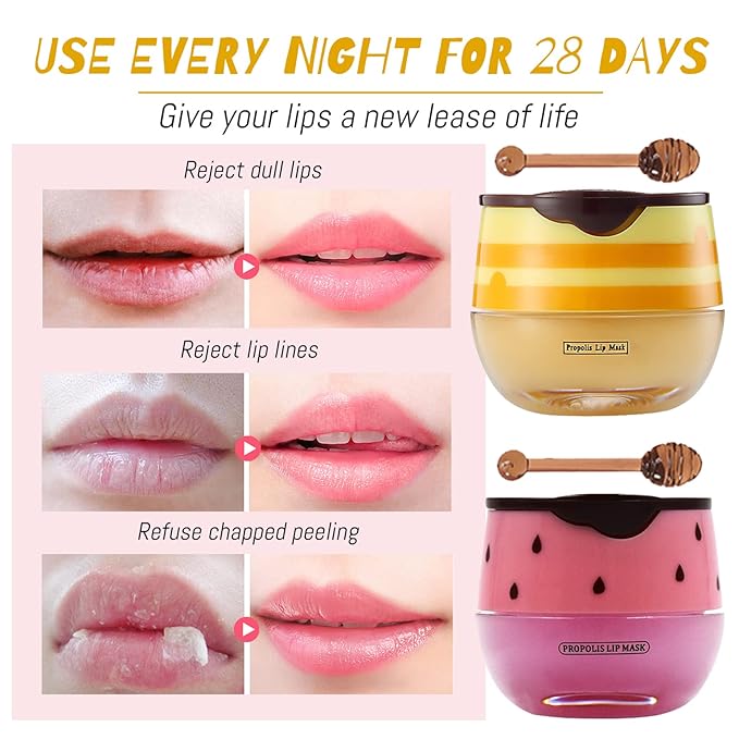 Balm Lip Balm Honey Pot, Propolis Moisturizing