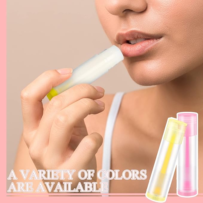 Sumind 300 Pieces Colorful Lip Balm ml