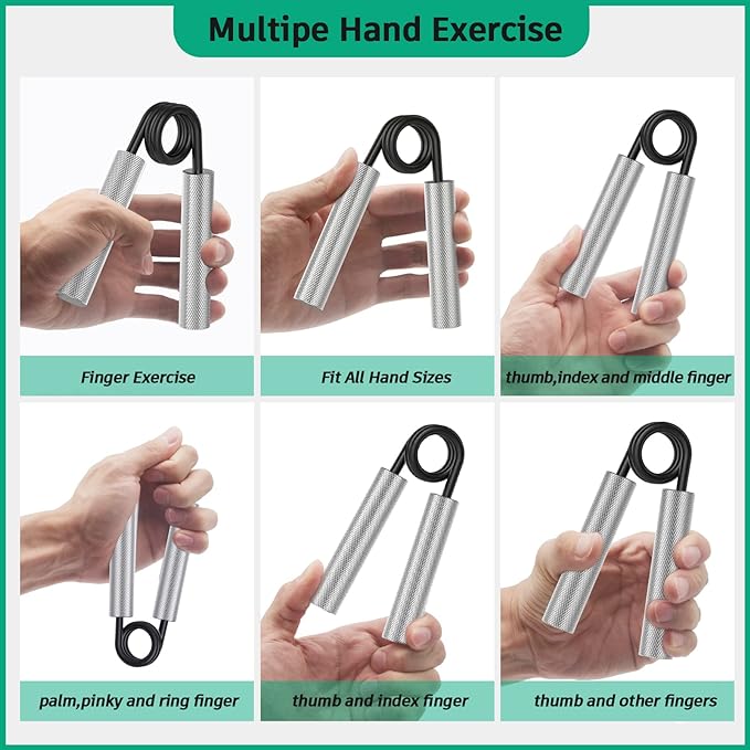 Grip Strength Trainer 150LB Metal