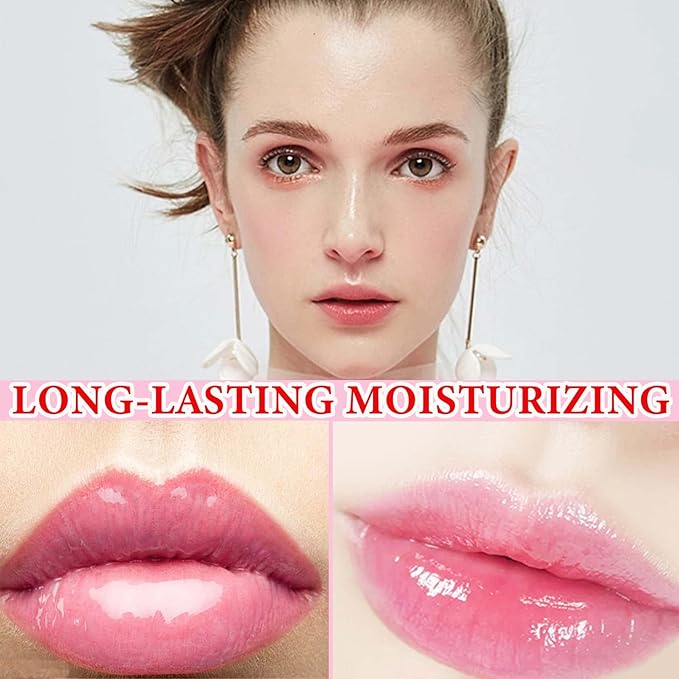 Lip Glow Oil,Hydrating Plumping Lip Tint