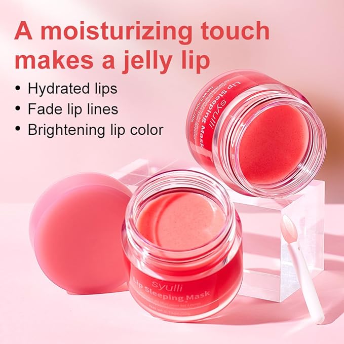 Sleeping Lip Mask,Organic Vitamin C Lip