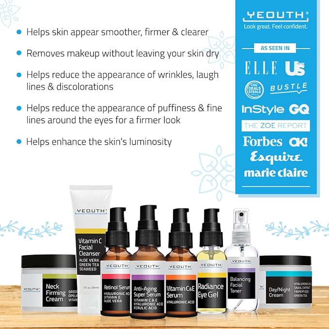 YEOUTH Skin Care Set: Retinol Serum
