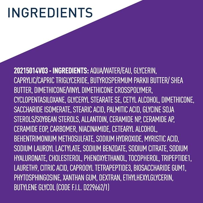 CeraVe Skin Renewing Night Cream, Niacinamide, Peptide Complex, and Hyaluronic Acid Moisturizer for Face, 1.7 Ounce, Packaging may Vary