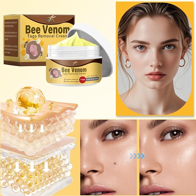 2PCS Bee Venom Comprehensive Cream,Bee Venom Skin Care Cream,Advanced Bee Venom Therapy Cream for All Skin Types