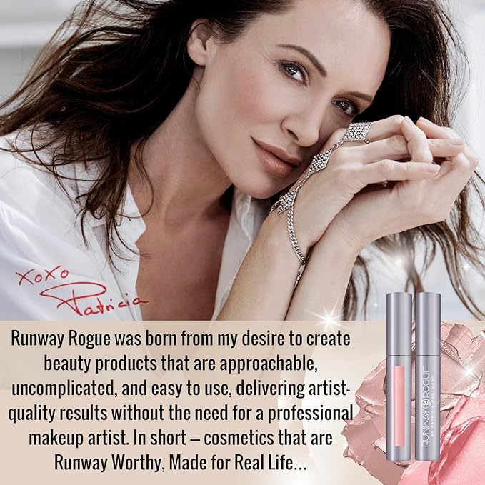 Runway Rogue Designer Liner Lip Pencil, Matte Crimson Lip