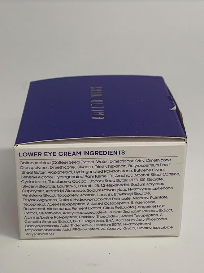 Dual eye cream with advanced