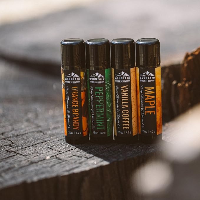 Lip Balm Set - 4 Scents Featuring