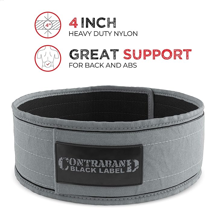 Contraband Black Label 4010 4 Inch Nylon Weight