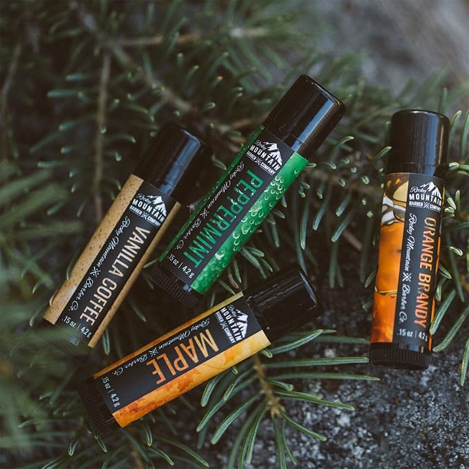 Lip Balm Set - 4 Scents Featuring