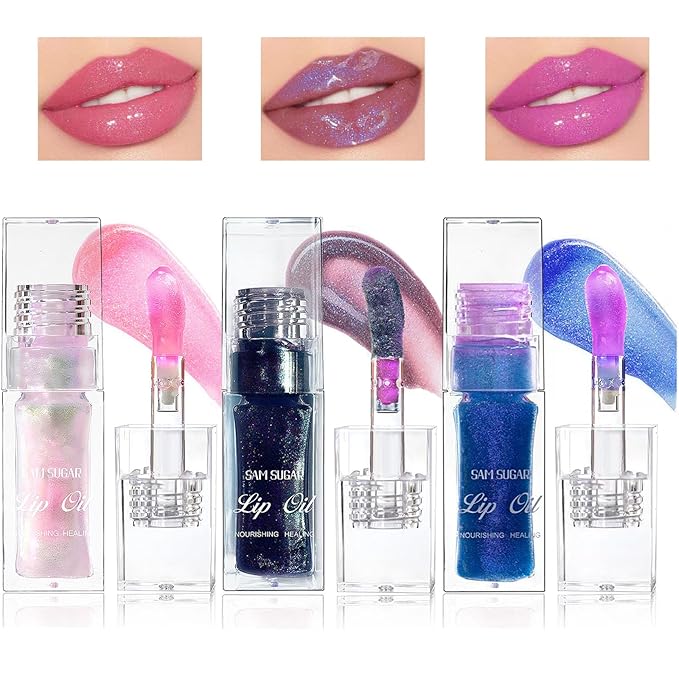 2024NEW Bossup Color Changing Lip Oil,Magic Color Changing Lip