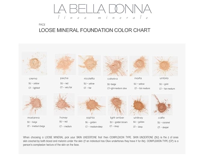 La Bella Donna Loose Mineral Foundation SPF 50 10g