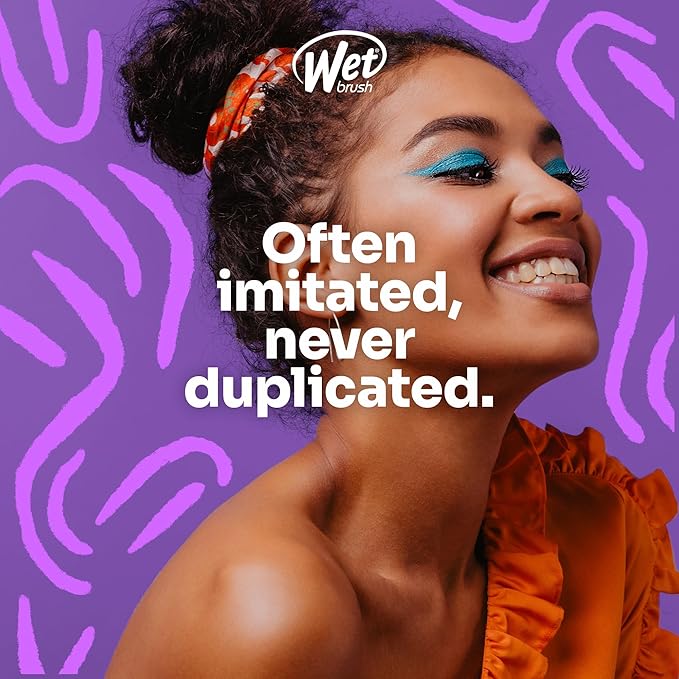 Wet Brush Hello Kitty and Friends Original Detangler Hair Brush, Pompompurin, Ultra-Soft IntelliFlex Bristles, Easy Detangling For All Hair Types (Wet Dry & Damaged), Women & Men, 2 Pack