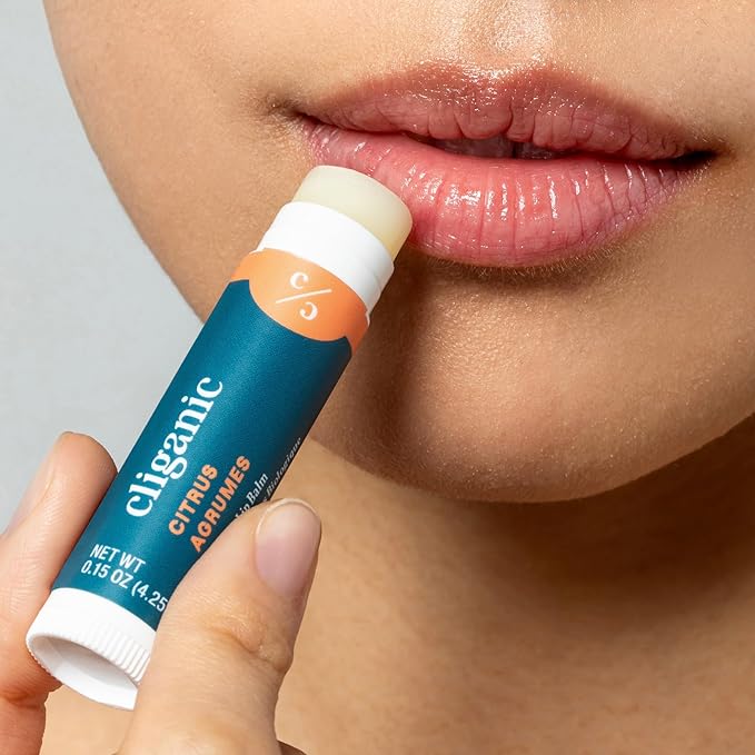 Cliganic Organic Lip Balm Set (Fresh