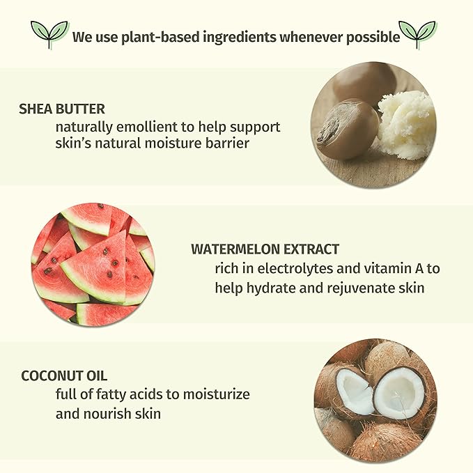 Hempz Body Lotion - Sweet Pineapple & Honey Melon + Coconut & Watermelon Daily Moisturizing Cream, Shea Butter, Aloe - Skin Care Products, Hemp Seed Oil - 17 fl oz, 2-Pack Bundle