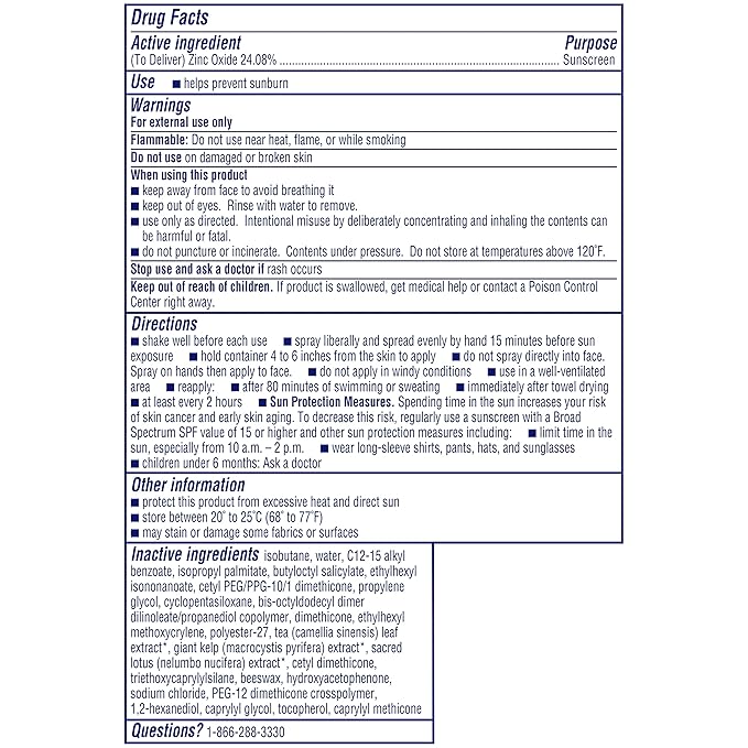 Coppertone Pure and Simple Baby Spray Sunscreen SPF 50, Broad Spectrum Sunscreen for Baby, 5 Oz Bottle, Pack of 3