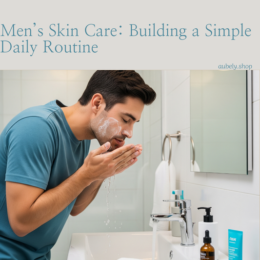 Men's Skin Care: Building a Simple Daily Routine