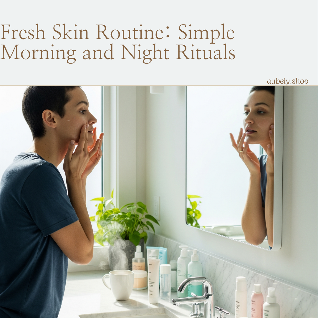 Fresh Skin Routine: Simple Morning and Night Rituals