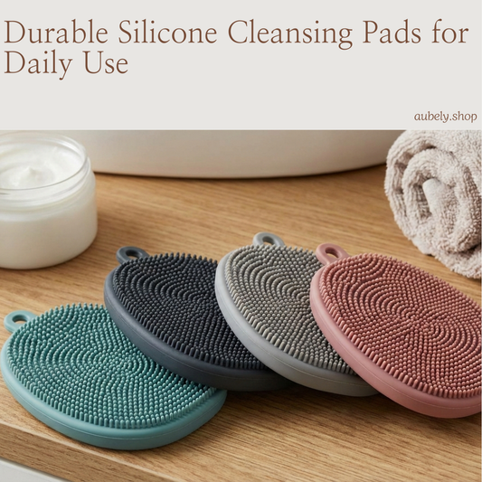 Durable Silicone Cleansing Pads for Daily Use