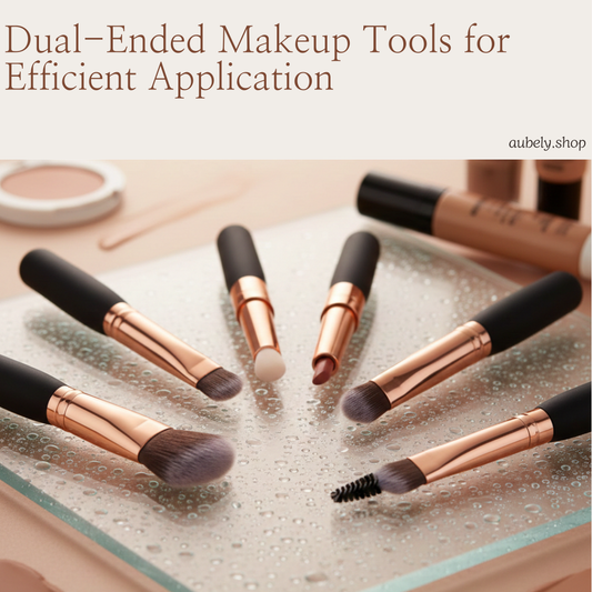 Dual-Ended Makeup Tools for Efficient Application