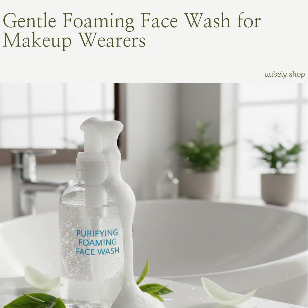 Gentle Foaming Face Wash for Makeup Wearers