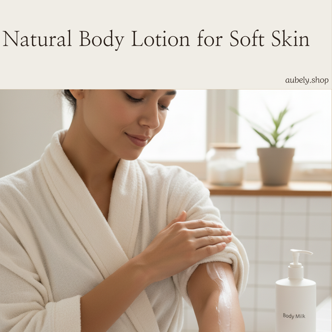 Natural Body Lotion for Soft Skin