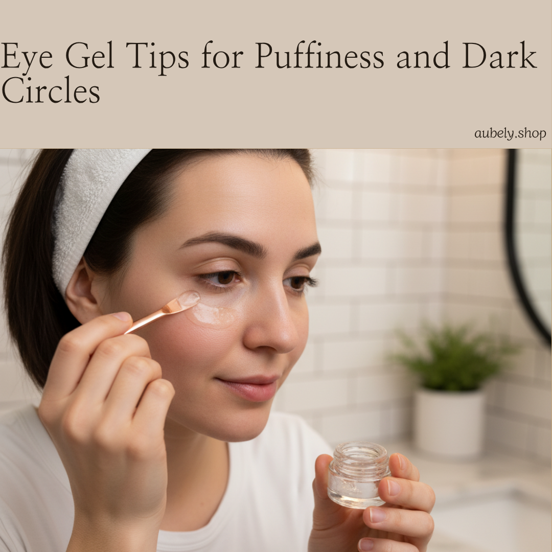 Eye Gel Tips for Puffiness and Dark Circles